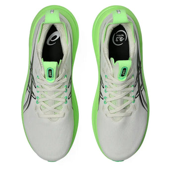 Men's Gel-Nimbus 28 Running Shoes Cream and Black-Footwear-Asics-1011C127-101-3-Tennis Express