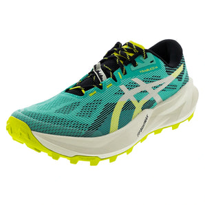 Men's Trabuco 14 Running Shoes Aurora Green and Light Dust-Footwear-Asics-1011C166-300copy-Tennis Express