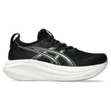 Women's GEL-Nimbus 27 Running Shoes Black and Lake Grey-Footwear-Asics-1012B753-002S25-1-Tennis Express