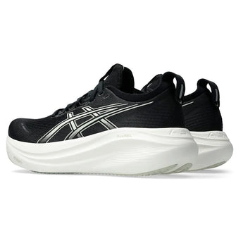 Women's GEL-Nimbus 27 Running Shoes Black and Lake Grey-Footwear-Asics-1012B753-002S25-7-Tennis Express