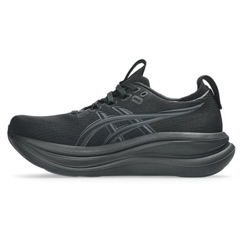 Women's Gel-Nimbus 28 Running Shoes Black and Graphite Grey-Footwear-Asics-1012B899-001-1-Tennis Express