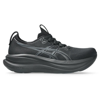 Women's Gel-Nimbus 28 Running Shoes Black and Graphite Grey-Footwear-Asics-1012B899-001-2-Tennis Express
