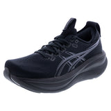 Women's Gel-Nimbus 28 Running Shoes Black and Graphite Grey-Footwear-Asics-1012B899-001copy-Tennis Express