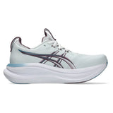 Women's Gel-Nimbus 28 Running Shoes Arctic Blue and Velvet Purple-Footwear-Asics-1012B899-400-2-Tennis Express