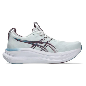 Women's Gel-Nimbus 28 Running Shoes Arctic Blue and Velvet Purple-Footwear-Asics-1012B899-400-2-Tennis Express