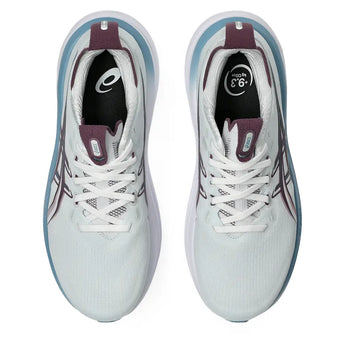 Women's Gel-Nimbus 28 Running Shoes Arctic Blue and Velvet Purple-Footwear-Asics-1012B899-400-3-Tennis Express