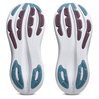 Women's Gel-Nimbus 28 Running Shoes Arctic Blue and Velvet Purple-Footwear-Asics-1012B899-400-5-Tennis Express