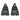 Women's Gel-Nimbus 28 Running Shoes Black and Graphite Grey-Footwear-Asics-1012B899_001_5-Tennis Express