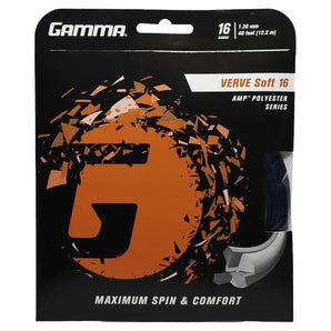 Verve Soft Tennis String-Strings-Gamma-101480-BLUEBK-L-Tennis Express