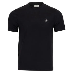 Men's Solid Performance Tennis Top Caviar-Apparel-Penguin-101524-DEFAULT-L-Tennis Express