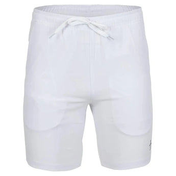 Men's Solid Performance 8 Inch Tennis Short Bright White-Apparel-Penguin-101558-DEFAULT-L-Tennis Express