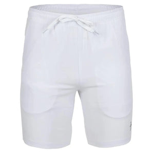 Men's Solid Performance 8 Inch Tennis Short Bright White-Apparel-Penguin-101558-DEFAULT-L-Tennis Express