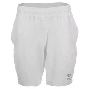 Men's SB Sport Game 7 Inch Tennis Short White-Apparel-Sofibella-101616-DEFAULT-L-Tennis Express