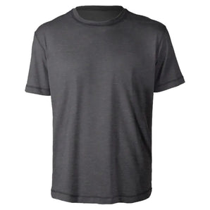 Men's SB Sport Classic Fit Short Sleeve Tennis Crew Grey Melange-Apparel-Sofibella-101622-DEFAULT-L-Tennis Express