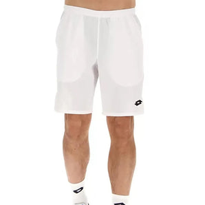 Men's Top II 9 Inch Tennis Short-Apparel-Lotto-101890-0F1_BT_WHITE-L-Tennis Express