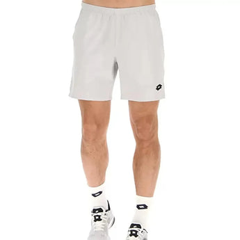 Men's Top II 7 Inch Tennis Short-Apparel-Lotto-101891-V48_GLACIER_GRAY-L-Tennis Express