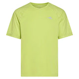 Men's Court Short Sleeve Tennis Top Wild Lime Green,Apparel,Diadora,Wild Lime Green,S,Tennis Express,102.183206_70316-1
