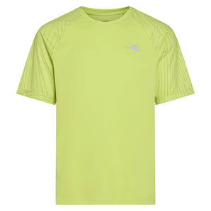 Men's Court Short Sleeve Tennis Top Wild Lime Green,Apparel,Diadora,Wild Lime Green,S,Tennis Express,102.183206_70316-1