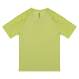 Men's Court Short Sleeve Tennis Top Wild Lime Green,Apparel,Diadora,,,Tennis Express,102.183206_70316-2