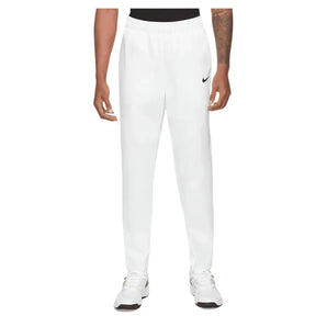Men's Court Flex Advantage Tennis Pants-Apparel-Nike-102183-100_WHITEBK-L-Tennis Express