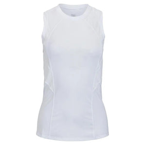 Women's Sarita Racerback Tennis Tank-Apparel-Tail-102545-1203_CHALK-L-Tennis Express