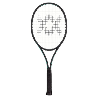 Team Speed Prestrung Tennis Racquet Black and Turquoise-Racquets-Volkl-102865-DEFAULT-L-Tennis Express