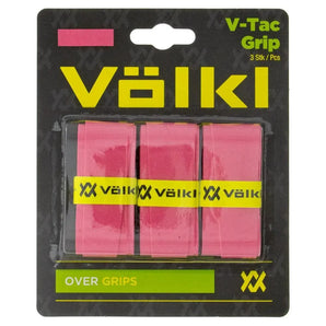 V-Tac Tennis Overgrip 3 Pack Pink-Accessories-Volkl-102875-DEFAULT-L-Tennis Express