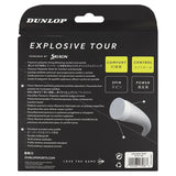 Explosive Tour Silver 16G Tennis String-Strings-Dunlop-10308262-SET-2-Tennis Express