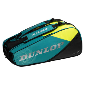 SX Performance 12 Racquet Tennis Bag Teal and Black-Bags-Dunlop-10364022-1-Tennis Express