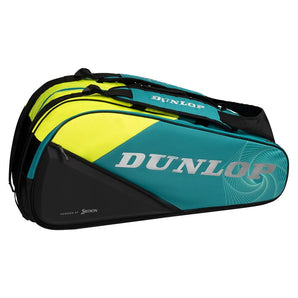 SX Performance 12 Racquet Tennis Bag Teal and Black-Bags-Dunlop-10364022-2-Tennis Express