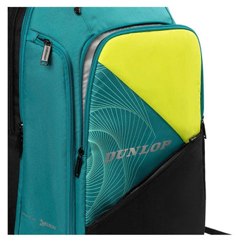 SX Performance Tennis Backpack Teal and Black-Bags-Dunlop-10364025-4-Tennis Express