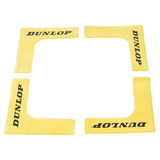 Throw Down Tennis Court Edges 4 Pack Yellow-Training Equipment-Dunlop-103921-DEFAULT-L-Tennis Express
