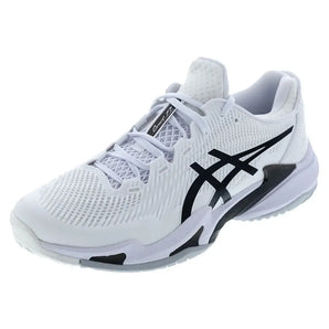 Men's Court FF 3 Tennis Shoes White and Black-Footwear-Asics-1041A370-100Bcopy-1-[Sku]-Tennis Express
