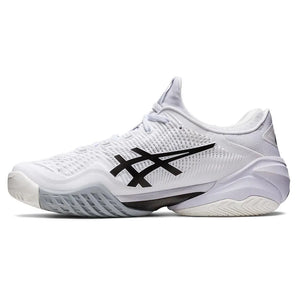 Men's Court FF 3 Tennis Shoes White and Black-Footwear-Asics-1041A370-100S23-2-2-[Sku]-Tennis Express