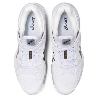 Men's Court FF 3 Tennis Shoes White and Black-Footwear-Asics-1041A370-100S23-3-4-[Sku]-Tennis Express