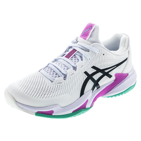 Men's Court FF 3 Tennis Shoes White and Digital Sakura – Tennis