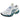 Men's Court FF 3 Tennis Shoes White and Foggy Teal