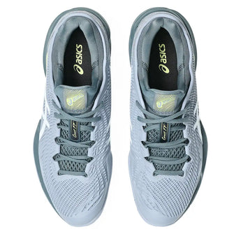 Men's Court FF 3 Tennis Shoes Grey Blue and White,Footwear,Asics,,,Tennis Express,1041A370-404U26-3