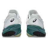 Men's Court FF 3 Tennis Shoes White and Foggy Teal,Footwear,Asics,,,Tennis Express,1041A370_107-4