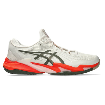 Men's Court FF 3 Tennis Shoes Soft Oat and Vintage Khaki,Footwear,Asics,,,Tennis Express,1041A370_250-1