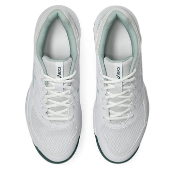 Men's GEL-Dedicate 8 Tennis Shoes White and Cold Moss-Footwear-Asics-1041A408_107S26-3-Tennis Express