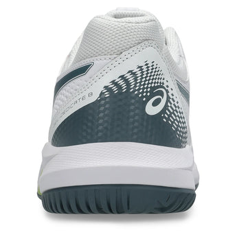 Men's GEL-Dedicate 8 Tennis Shoes White and Ironclad-Footwear-Asics-1041A408_108S26-5-Tennis Express