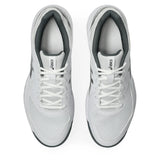 Men's GEL-Dedicate 8 Pickleball Shoes White and Gunmetal-Footwear-Asics-1041A409_105s26-3-Tennis Express