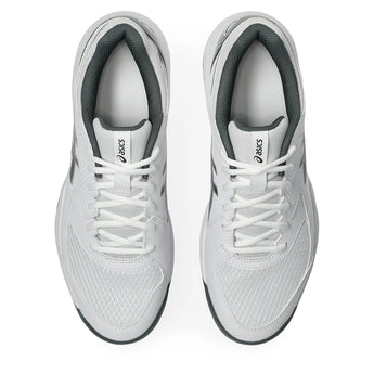 Men's GEL-Dedicate 8 Pickleball Shoes White and Gunmetal-Footwear-Asics-1041A409_105s26-3-Tennis Express