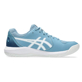 Men's GEL-Dedicate 8 Pickleball Shoes Saba Blue and White-Footwear-Asics-1041A409_401S26-1-Tennis Express
