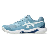 Men's GEL-Dedicate 8 Pickleball Shoes Saba Blue and White-Footwear-Asics-1041A409_401S26-2-Tennis Express