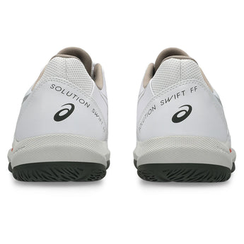 Men's Solution Swift FF 2 Tennis Shoes White and Vintage Khaki,Footwear,Asics,,,Tennis Express,1041A466_105-4