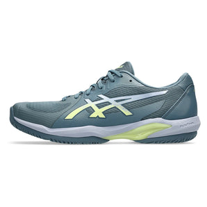 Men's Solution Swift FF 2 Tennis Shoes Grey Blue and Pistachio-Footwear-Asics-1041A466_402S26-2-Tennis Express