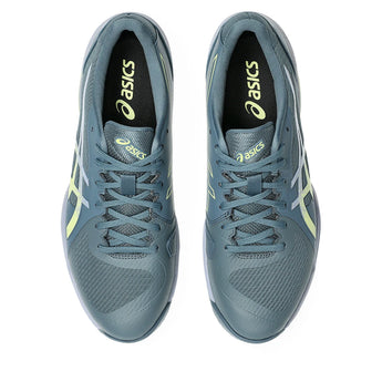 Men's Solution Swift FF 2 Tennis Shoes Grey Blue and Pistachio-Footwear-Asics-1041A466_402S26-3-Tennis Express