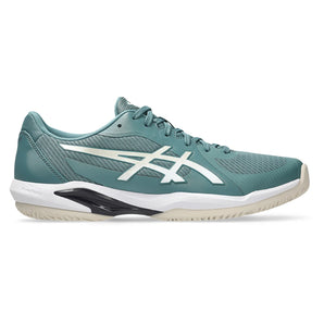 Men's Solution Swift FF 2 Tennis Shoes Foggy Teal and Oatmeal,Footwear,Asics,,,Tennis Express,1041A466_403-2